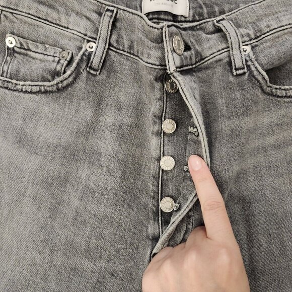 Agolde women's gray jeans in size 28 - Picture 5 of 8